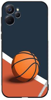 Protective Case Cover For Realme 9i 5G Basketball Design Multicolour