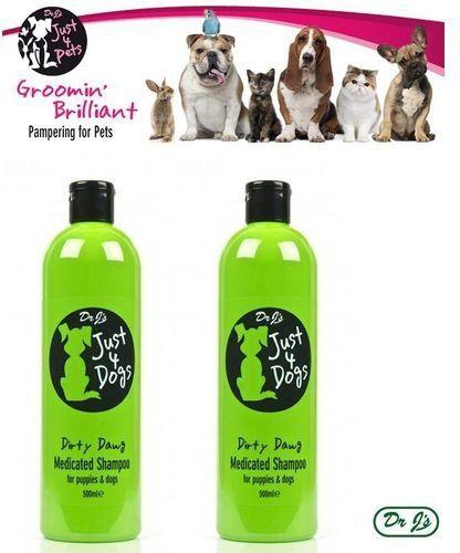 Just 4 Dogs Medicated Shampoo - 500ml - 2Pcs