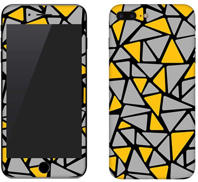 Vinyl Skin Decal For Apple iPhone 7 Plus Triabstract