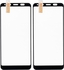 High quality set of 2 glass screen protectors for xiaomi redmi 5 plus - clear black