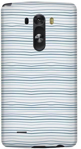 Stylizedd LG G3 Premium Slim Snap case cover Gloss Finish - Shaky lines