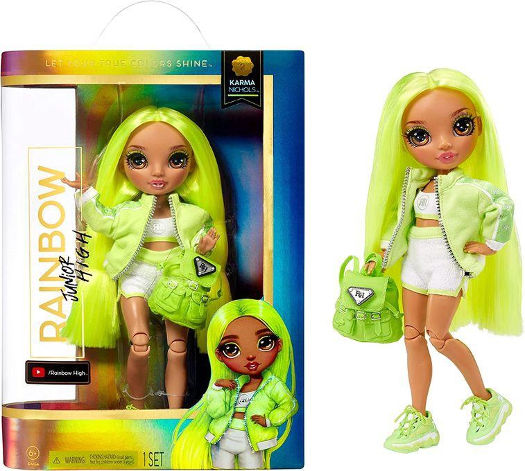 Rainbow High Jr High Series 2 Karma Nichols -9" Fashion Doll