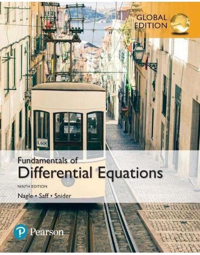 Pearson Fundamentals of Differential Equations plus MyLab Mathematics with eText Global Edition Ed 9