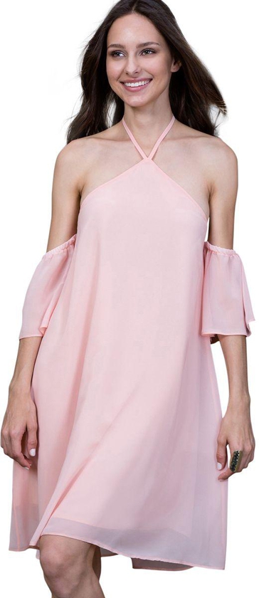 Milla by Trendyol MLWSS16EH2330 Casual Dress for Women - 40 EU, Pink