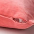SANELA Cushion cover, light brown-red, 65x65 cm - IKEA