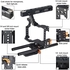 Generic YELANGU YLG0904A-C Handle Video Camera Cage Stabilizer for Panasonic Lumix DMC-GH4 / Sony A7 & A7S & A7R & A7RII & A7SII(Orange)