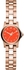 Marc By Marc Jacobs Women's Henry Mini Orange Dial Gold-Tone Stainless Steel Bracelet Watch