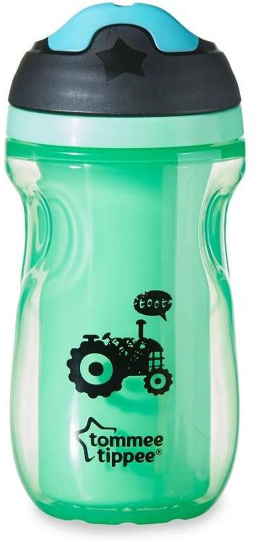 Tommee Tippee Explora 260ml Insulated Straw Cup - Green