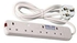 Power King New Arrivals 2 // Two 4 Way Power Extension - White + 5 way power extension