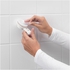 TISKEN Toilet roll holder with suction cup - white
