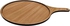 Wooden Round Paddle Pizza Board (Brown)