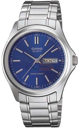 Casio Men's Round Case Stainless Steel Casual Watch (MTP-1239D)