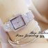 1 Piece BS BEE SISTER Women's Quartz Watch Top Luxury Square Dial Wristwatch