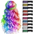Hair Chalk for Girls Kids 10pcs, Temporary Bright Hair Color Chalk Comb Set for Girls 4 5 6 7 8 9 10 Year Old Birthday Gifts Children's Day Halloween Christmas Makeup Cosplay DIY Party Favors