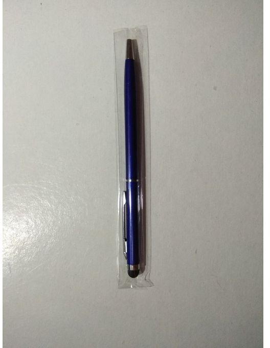 2 In 1 Universal Ballpoint Stylus Pen - Blue