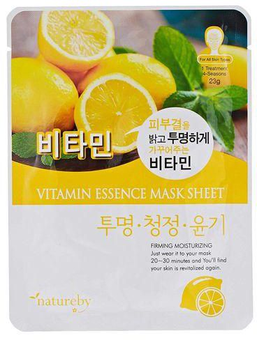 Natureby Korean Vitamin Essence Mask Sheet