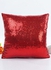 Sequins Cushion Cover Red 40x40centimeter