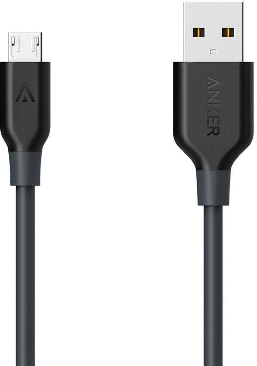Anker PowerLine Micro USB Cable 1.8M Grey