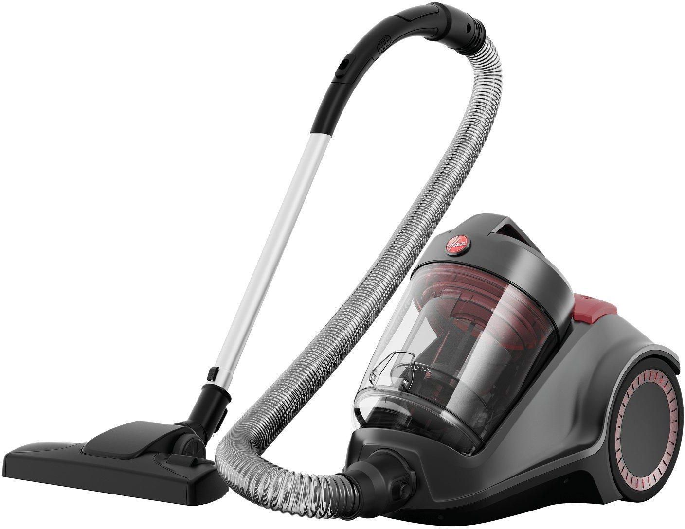 Hoover Power Vacuum Cleaner, 3 Lts , 2200 Watts, Grey & Red