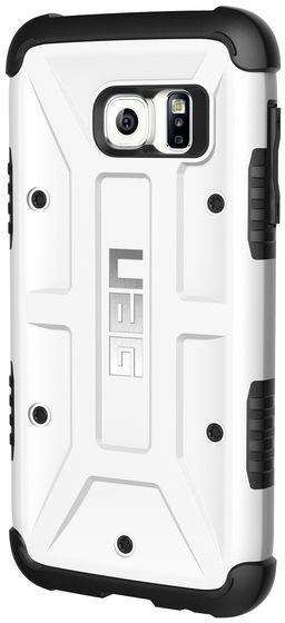 MEMORiX UAG Shock Proof Composite Case for Samsung Galaxy S7 With Screen Protector/White