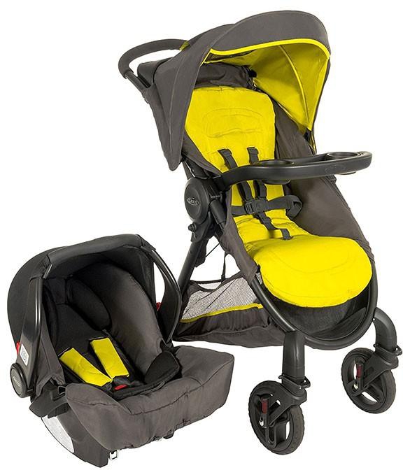 Graco Fast Action Fold Travel System Sport Lime - 1943766