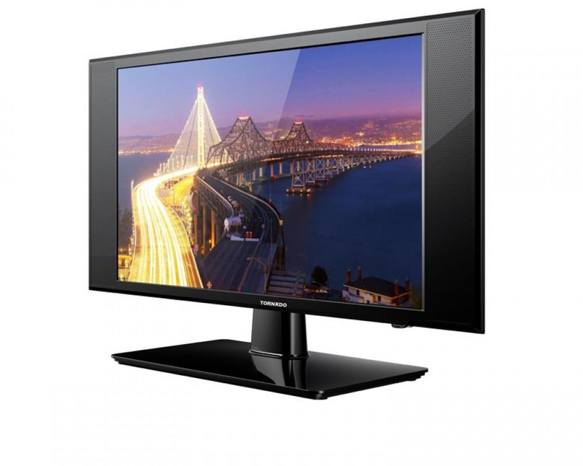 TORNADO LED TV 24 Inch HD With 2 HDMI and 1 USB Inputs 24ED1360