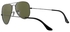 نظارة شمسية آفياتور بإطار كامل الحواف - مقاس العدسة: 58 مم
