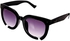 Womens Fashion Shade Retro Vintage Sport Sunglasses Eye-wear Outdoor Goggle Black Frame Grey Lens
