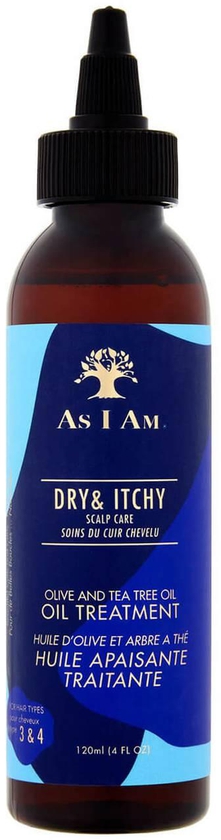 As I Am Dry and Itchy Scalp Care Olive and Tea Tree Oil Treatment 120ml