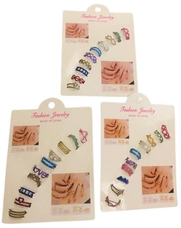 Set Rings For Women One Size