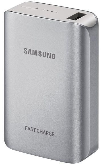Samsung EB-PG935 Fast Charging Battery Pack - 10200 mAh, Silver