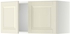 METOD Wall cabinet with 2 doors - white/Bodbyn off-white 80x40 cm