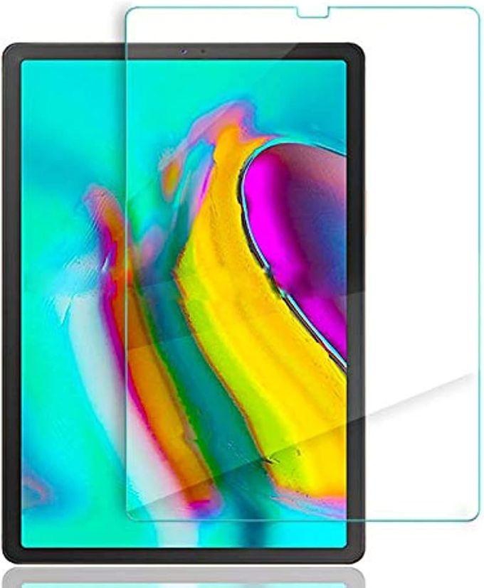 ( Samsung Galaxy Tab S5e & Samsung Galaxy Tab S6 ) واقي شاشة زجاج مقوى عالي الدقة لموبايل سامسونج تاب اس 5 ايه & سامسونج تاب اس 6 - 0 - شفاف