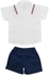 Little Kangaroos Baby Boy 2Pc Collar Shirt With Shorts Set