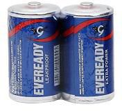 Eveready Battery D Blue 2 Pieces