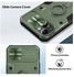 جراب CamShield Armor مقاوم للصدمات ومقاوم للصدمات مزود بمسند وغطاء للكاميرا مزود بحلقة دائرية لهاتف iPhone 13