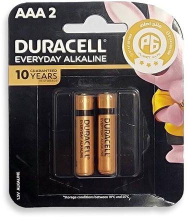 EveryDay Alkaline AAA Batteries - 2 Pieces Gold