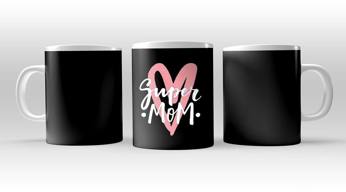 Super Mom Coffee Mug- Espresso- Gift For Her- Travel Coffee Mug- Tea Cup -CR983- Coffee Mug With Name- Ceramic Coffee Mug- Tea Cup- Gift 1PCS