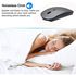 Bluetooth Mouse Rechargeable Wireless Mouse for MacBook Pro,Bluetooth Wireless Mouse for Laptop PC Computer (Gray)