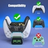 PS5 Controller Charger, Xbox Series S/X Controller Charging Dock, Charging Station for Playstation 5 Controller, Nintendo Switch Pro Controller, Google Controller(Not for Power A Controllers)
