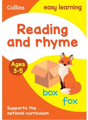 Reading And Rhyme Ages 3-5, Collins Easy Learning