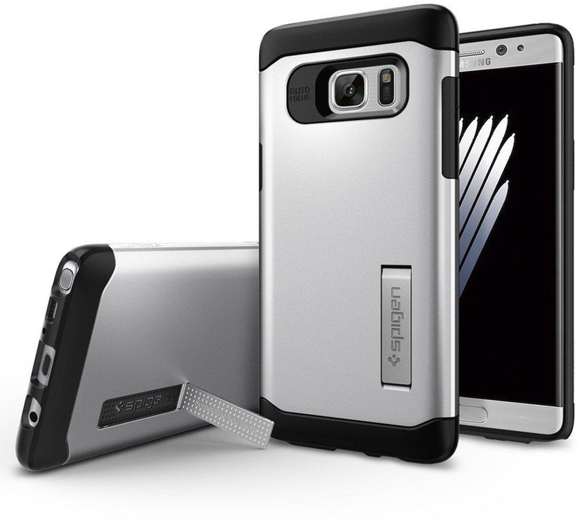 Spigen Slim Armor Case for Samsung Galaxy Note FE (Satin Silver)
