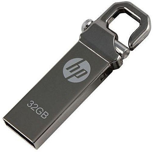HP 32GB USB Flash Disk Drive Silver