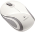 Logitech M187 Wireless Mini Mouse, White/Grey