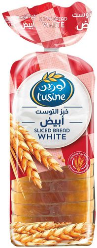 Lusine sliced bread white 600 g