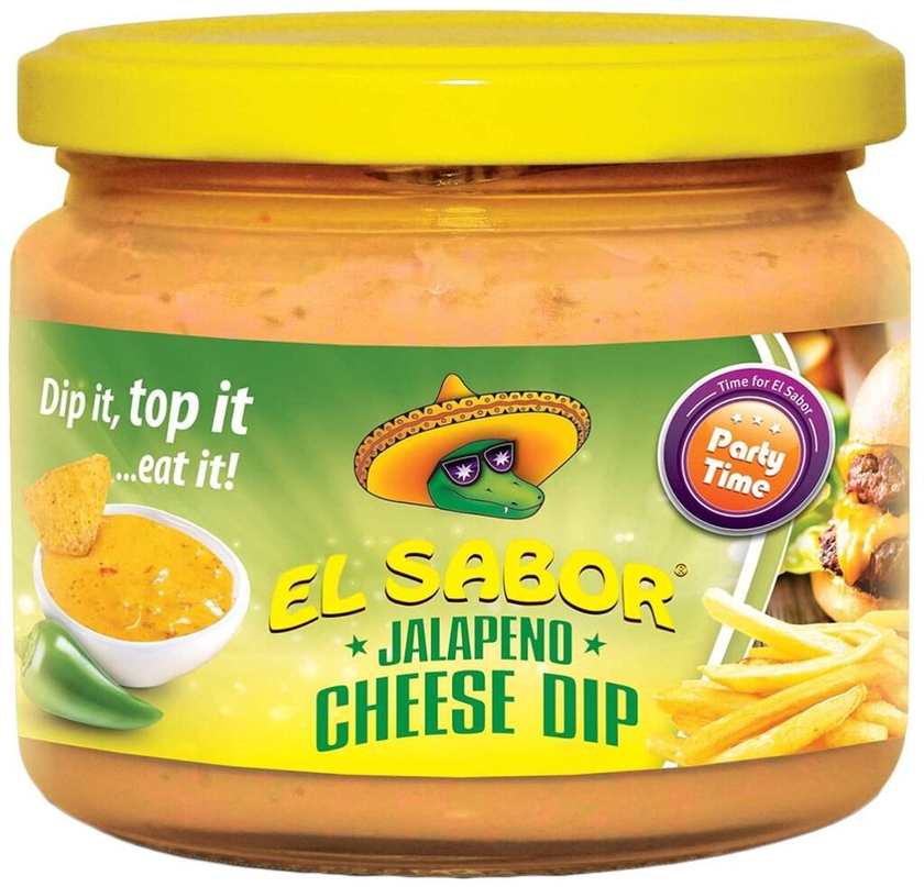 El Sabor Jalapeno Cheese Dip 300g