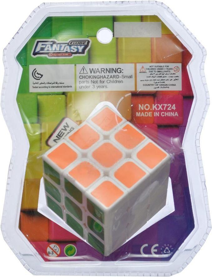 Rubik 3x3 Cube Game - Multi -colored