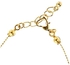 الوان طقم مجوهرات مكون من عقد وسوار مطلي بالذهب مع تركواز للنساء - EE3540NBT