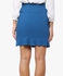 Blue Shailene Mini Skirt