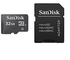 Sandisk Memory Card - 32GB - Black